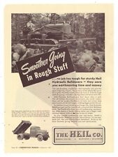 1947 Heil Co. Ad Hydraulic Bulldozer Mounted To Oliver Cletrac Tractor
