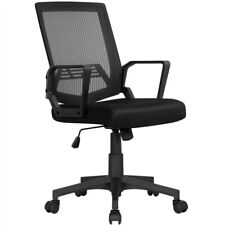 Black Mesh Office Chair Executive Task Computer Desk Chair Study Work Home Chair