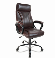 Clatina High Back Leather Office Chair Ergonomic Executive Computer Desk Chair
