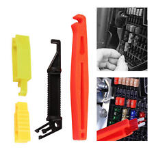 4pcs Automobile Fuse Puller Fuse Clip Tool Extractor Removal For Car Fuse Holder