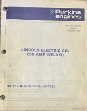 Detroit Diesel D3.152 Industrial Diesel 250 Amp Welder Parts Catalog