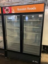 True Gdm-49f 2 Door Glass Commercial Freezer Merchandiser Ice Cream Frozen