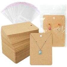 Earring Cards Necklace Display Cards With Bags150 Earring Display Cards 150 Pc