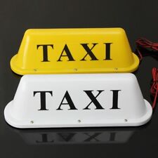 Top Car Magnetic Sign Lamp Led Light Taxi Sign Cab Roof With Cigarette Lighter