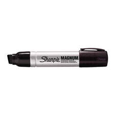 Sharpie Pro Magnum Permanent Marker Black 44001 Black Chisel Tip 1 Each