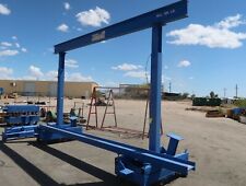 15 Ton Rolling Gantry Crane With 18 Span-adjustable Height 7.8ft-12.9ft Nys Usa