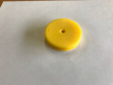 Plastic Cable Round Belt Pulley-2-12 Outside Dia For 14 Dia Belt - Yellow