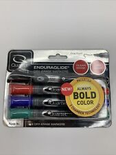 Quartet Enduraglide Dry-erase Marker Fine Point Assorted Colors Pack Of 4
