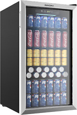 Beverage Refrigerator And Cooler 126 Can Mini Fridge With Glass Door Small Re