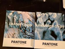Pantone Coated And Uncoated Chips Two Color Book Set