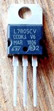 L7805cv 5 Pcs Positive 5 Volt Voltage Regulator  5v 1a To220