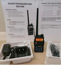 Walmart Walkie Talkie-programmed To Work W Motorola Rdm2070d Two Way Radio