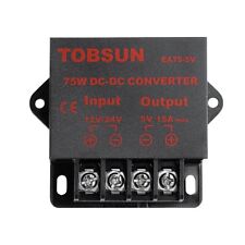 Dc 12v 24v To Dc 5v 15a 75w Step Down Buck Voltage Regulator Converter Reducer