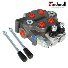2 Spool Hydraulic Directional Control Valve 25 Gpm 3000 Psi Bspp Interface