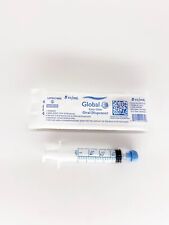 5cc Global Easy Glide Oral Syringes 6ml Sterile New Syringe No Needle - 50 Pack