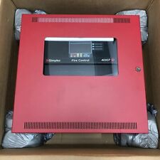 Simplex 4007-9101 Fire Alarm Control Panel 4007es Hybrid Red