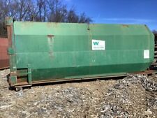 Waste Management Stationary Compactor Storage Container 40 Cu Yd Dumpster