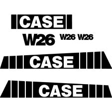 Fits Case Wheel Loader W26 Decal Set
