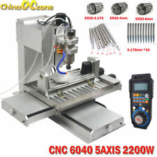 6040 5axis Cnc 2.2kw Router Engraving Usb Port Machine Metal Milling Machine Us