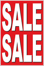 24x36 Sale Sale Poster Retail Business Store Window Pop Sign Rb