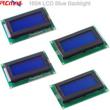 4pcs 16x4 1604 Lcd Display Module 5v Blue Backlight White Character For Arduino