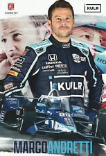 2023 Marco Andetti Autosport Indianapolis 500 Hero Photo Card Postcard Indy Car