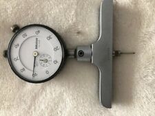 Mitutoyo Dial Groove Micrometer 0-.0 Range 0.001 Resolution In Good Condition