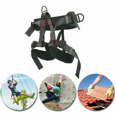 Tree Carving Rock Climbing Harness Seat Belt Equip Gear Rappel Rescue Safety Us