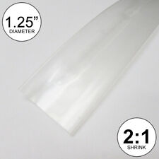 1.25 Id Clear Heat Shrink Tube 21 Ratio Wrap 2x24 4 Feet Inchftto 30mm