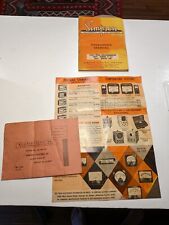 Vintage Original Simpson 260 Series 4 And 4m User Manual Marketing Pamphlet