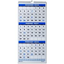 2023 3646 Hod3646 House Of Doolittle 3-month Wall Calendar Fits Cubicles 8x17