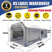20x10x8 Ft Inflatable Paint Booth Portable Car Spray Booth Us