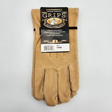 Wells Lamont Grips Pigskin Leather Work Gloves Large Mens 1134l Nwt