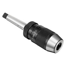 Keyless Drill Chuck Mt2 Morse Taper Mount Adjustable 132-12 1mm-13mm 3-jaw