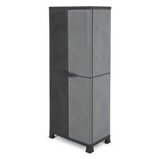 Ram Quality Products Utility 3 Shelf Lockable Storage Cabinet Black Used