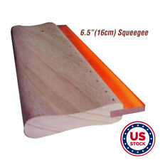 Us 6.5 Inch Silk Screen Printing Squeegee Ink Scraper Scratch Board 75 Durometer