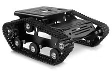 Smart Robot Car Chassis Kit Aluminum Alloy Big Tank Chassis With 2wd Motors F...