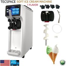 Tecspace Commercial Soft Ice Cream Machine 1300w Frozen Yogurt Maker 10-20 Lh
