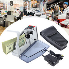 Portable Handy Bill Cash Money Count Machine Mini Banknote Currency Counter V40