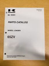 Kawasaki 65zv Wheel Loader Parts Catalog