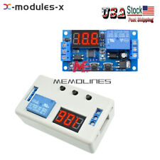 12v Digital Led Display Delay Timer Control Switch Automation Relay Module Usa