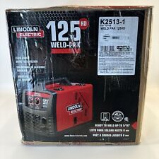 Lincoln Electric 125hd Weld-pak K2513-1 Flux Cored Wire Feed Welder Up To 516