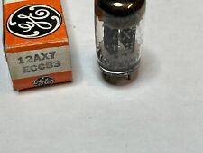 Ge 12ax7 Ecc83 Vacuum Tube Sencore Tested Strong Long Gray Plate D Getter Gt-4
