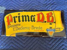Prima D B Brasserie F Declercq Breda Chievres Comte Degmont Toc Sign