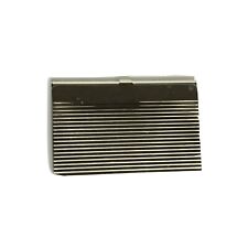 Vintage Chrome Personal Business Card Holder Business Professional Accessory