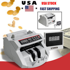 Money Counter Uv Mg Counterfeit Detector Bill Cash Currency Counting Machine Usd