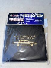 4 Auto Car Truck Registration Insurance Document Holder Wallet Case Id Card New