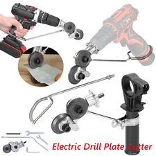 Electric Drill Shears Plate Cutter Attachment Metal Iron Tin Quick Cutting Tool
