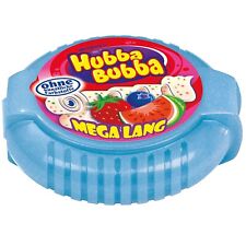 Hubba Bubba Tape Mega Long Chewing Gum On A Roll Fruit Flavor -free Shipping