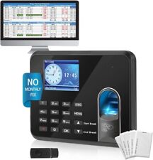 Standalone Employee Attendance Time Clock Biometric Fingerprint Terminal